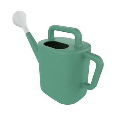 2 Gallon Watering Can, Resin Watering Can, Large Capacity, Easy Pour, Dual Handle, Indoor Outdoor Plants, Garden Watering Can, Houseplants, Mess-Free Refill