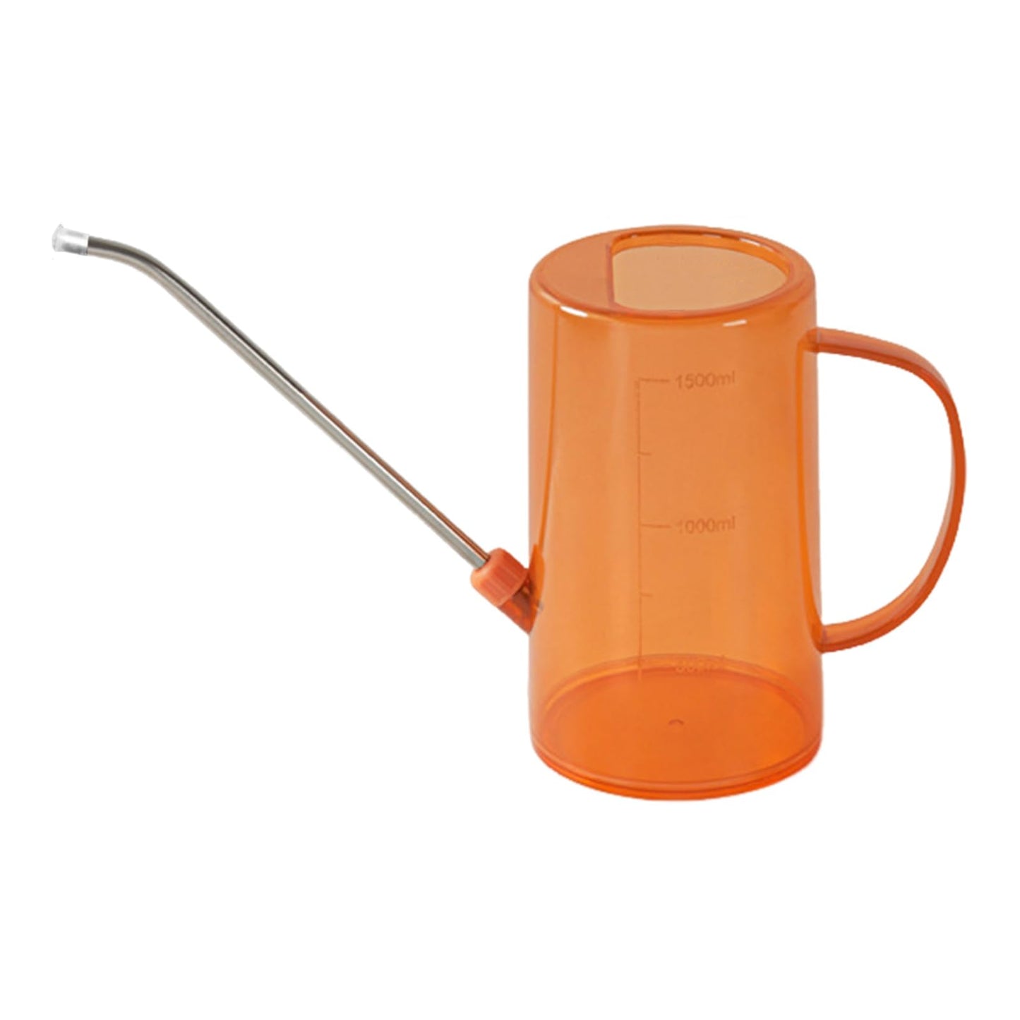 leasote Watering Can for Indoor Plants, Small Watering Cans for House Plant Garden Flower, Long Spout Water Can for Outdoor Watering Plants 1. 5L 2/5 Gallon Orange