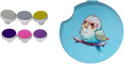 Small Bird Beak Grinder with Electric Motor Nails File Electric Trimmer for Parrots Portable Design Low Noise Operations Quiet Grinder