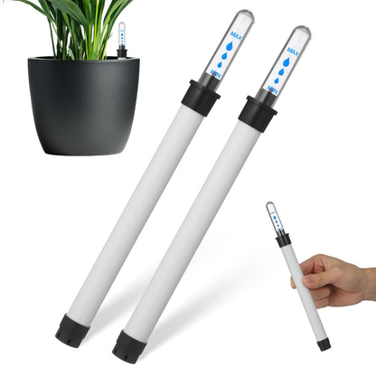 2pcs Water Level Indicator Water Level Gauge Planter Pots for Indoor Plants Gauge Plant Hydrometer Indoor Humidity Meter Flower Pot Moisture Monitor Plastic White Outdoor