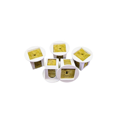 Grow Cubes for Hydroponic System/Compatible with Gardyn (10 Cubes+Rockwool)