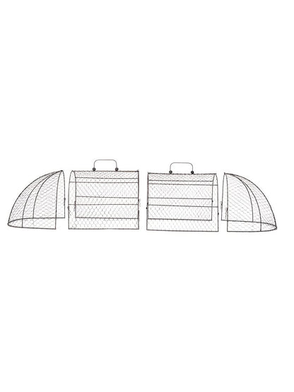 Gardener’s Supply Company Chicken Wire Cloche Garden Plot Plants Cover Protector | Sturdy Arch Metal Tunnel Cage Flowerbeds and Seedlings Garden Protection from Wild Animals | (3-in-1 Set) Extra Large