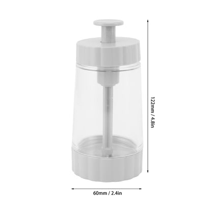aqxreight Quantitative Salt Shaker 05g Precise Portion Control Metering Dispenser for Salt Seasonings Kitchen Cooking Camping BBQ Household Use