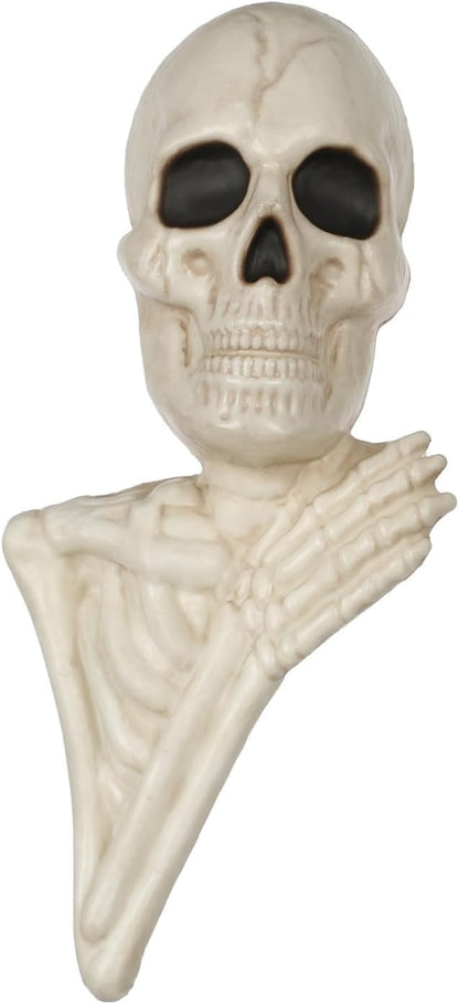 Crazy Bonez Skeleton Tree Peeker Outdoor Decoration