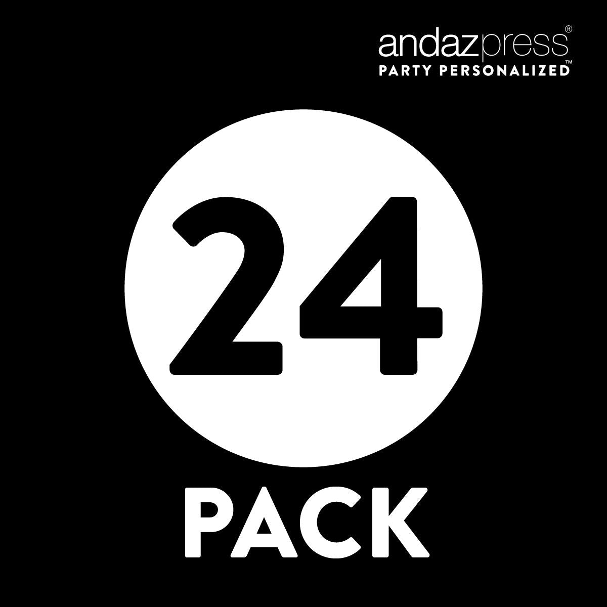 Andaz Press Party Cupcake Wrapper Decorations, Pink And Silver Glitter Paper, 24-Pack, Bulk Cake Supplies Pink Cupcake Wrappers Girl Baby Shower 1st Birthday, Not Real Glitter Silver Cupcake Wrappers
