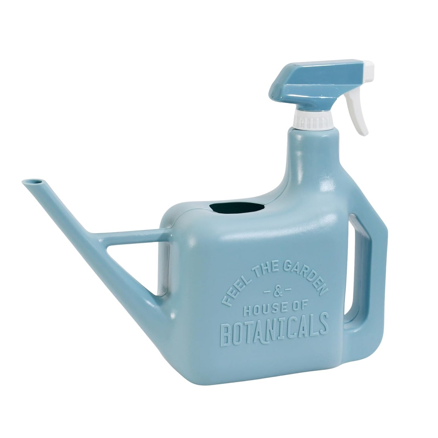 PETAL & FLOW Spray Sprinkler 2-in-1 Watering Can & Plant Mister Spray Bottle for Indoor & Outdoor Plants, 0.4 Gal (1.6L)(Blue)