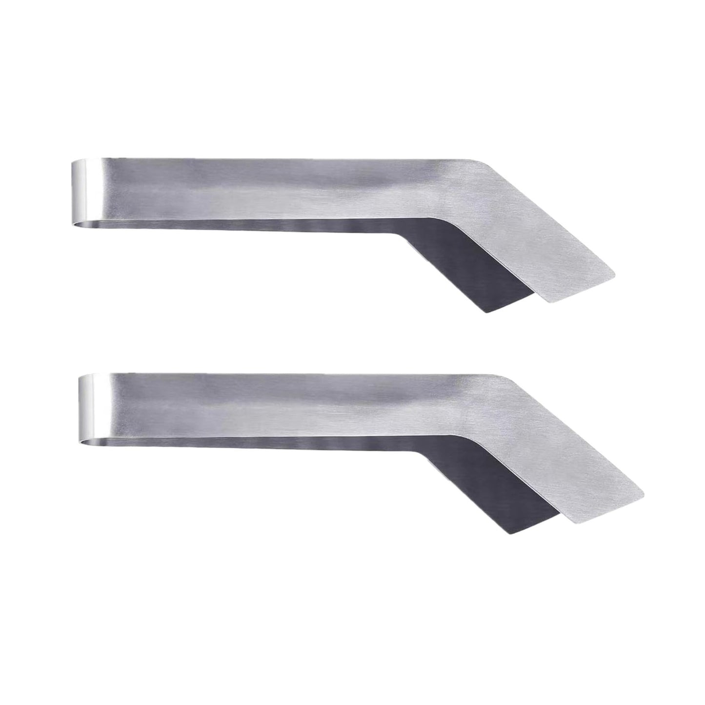alblinsy 2 Pcs Seedling Transplanting Tongs, 6.7/8.7 inch Stainless Steel Gardening Remove Seedling Starters, Seedling Remove Pliers for Reducing Root Damage