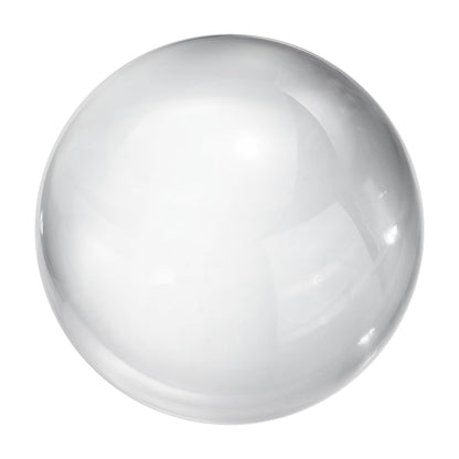 uxcell 70mm/2.8" Crystal Sphere Ball Glass Solid Decorative Sphere Crystal Ball Prop Ornament for Feng Shui Divination Fortune Telling Tabletop Fountain Decoration, Clear