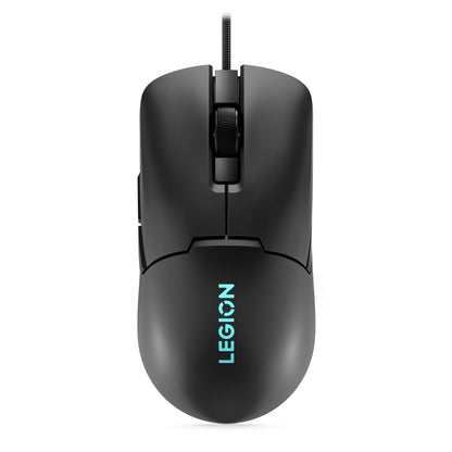 Lenovo Legion M410 Wireless RGB Gaming Mouse – 6 Button Palm Grip Mouse with 16,000 DPI, 53 Hour Rechargeable Battery, 2-Zone RGB Lighting, NVIDIA Reflex Compatible