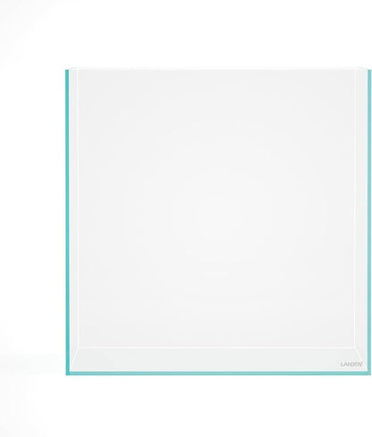 LANDEN 52.4 Gallons Cube Rimless Low Iron Aquarium Fish Tank,23.62" L × 23.62" W × 23.62" H (60cm x 60cm x60cm) 10mm Thickness with Nano Foam Leveling Mat Included