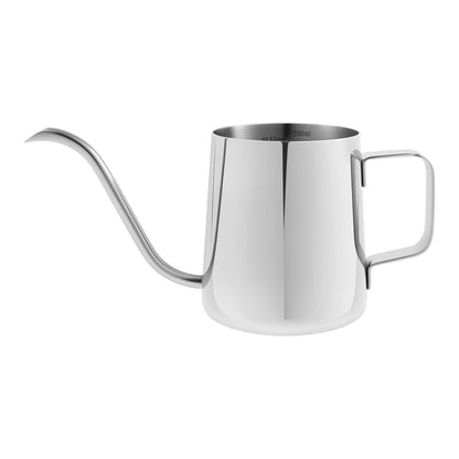 Small Stainless Steel Watering Can for Indoor Plants, 12oz/350ml Mini Plant Watering Pot with Long Spout & Ergonomic Handle for Houseplants, Succulents & Bonsai