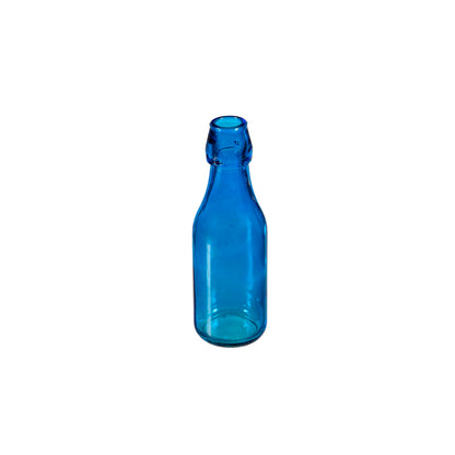 Evergreen Garden Glass Bottles for Bottle Tree, Wine Bottles for Decorativation Indoor Outdoor Wedding Christmas Party Decor (Blue, Set of 5)