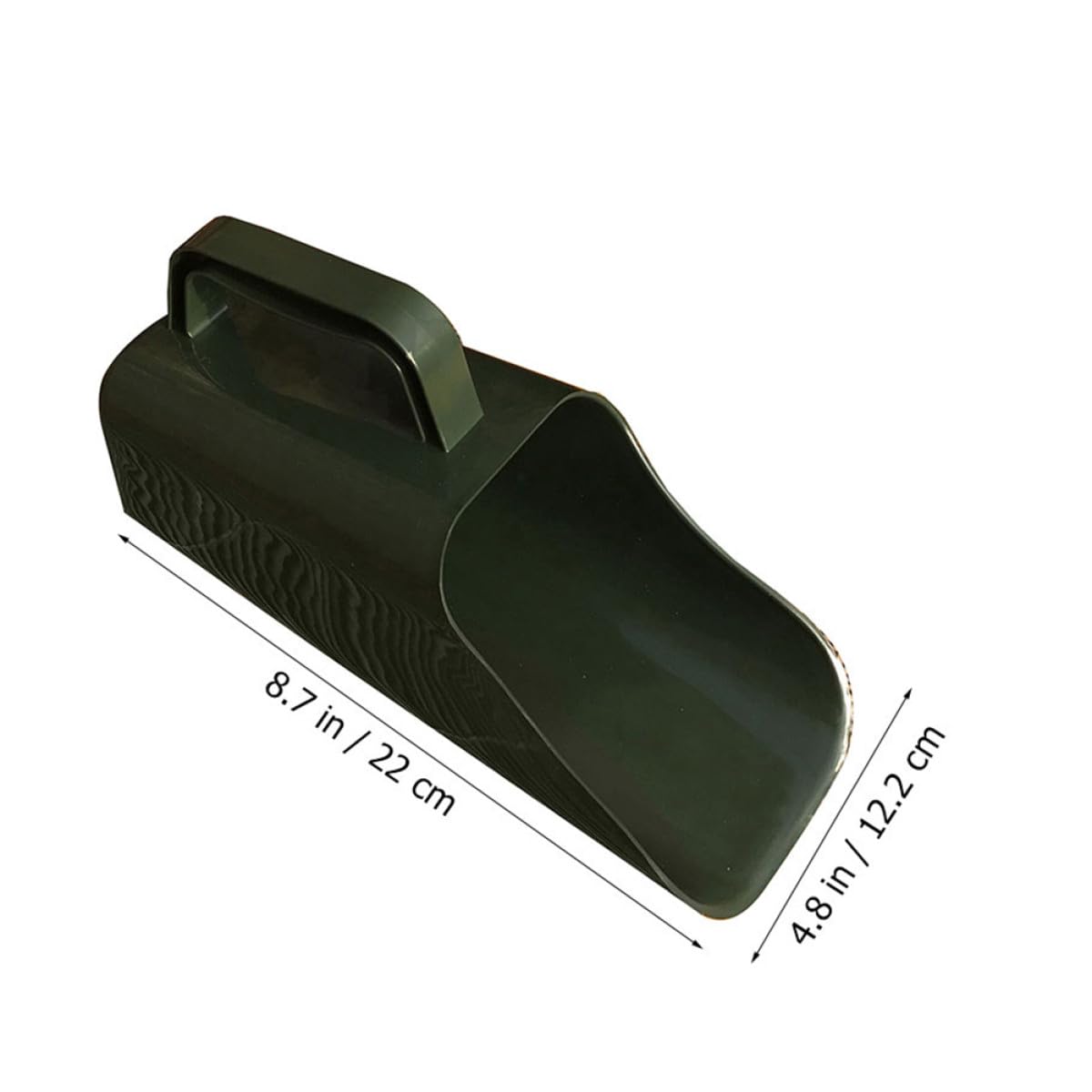 IMUSINICE Wear-Resistant Plastic Garden Soil Scoop and Hand Shovel for Bonsai and Potting Multifunctional Gardening Trowel for Indoor and Outdoor Plant Soil Sturdy Bucket Scoop