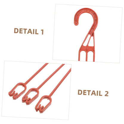 GALPADA 60pcs Sturdy Flowerpot Hooks Hanging Plant Holders for Balcony Railing Hangers