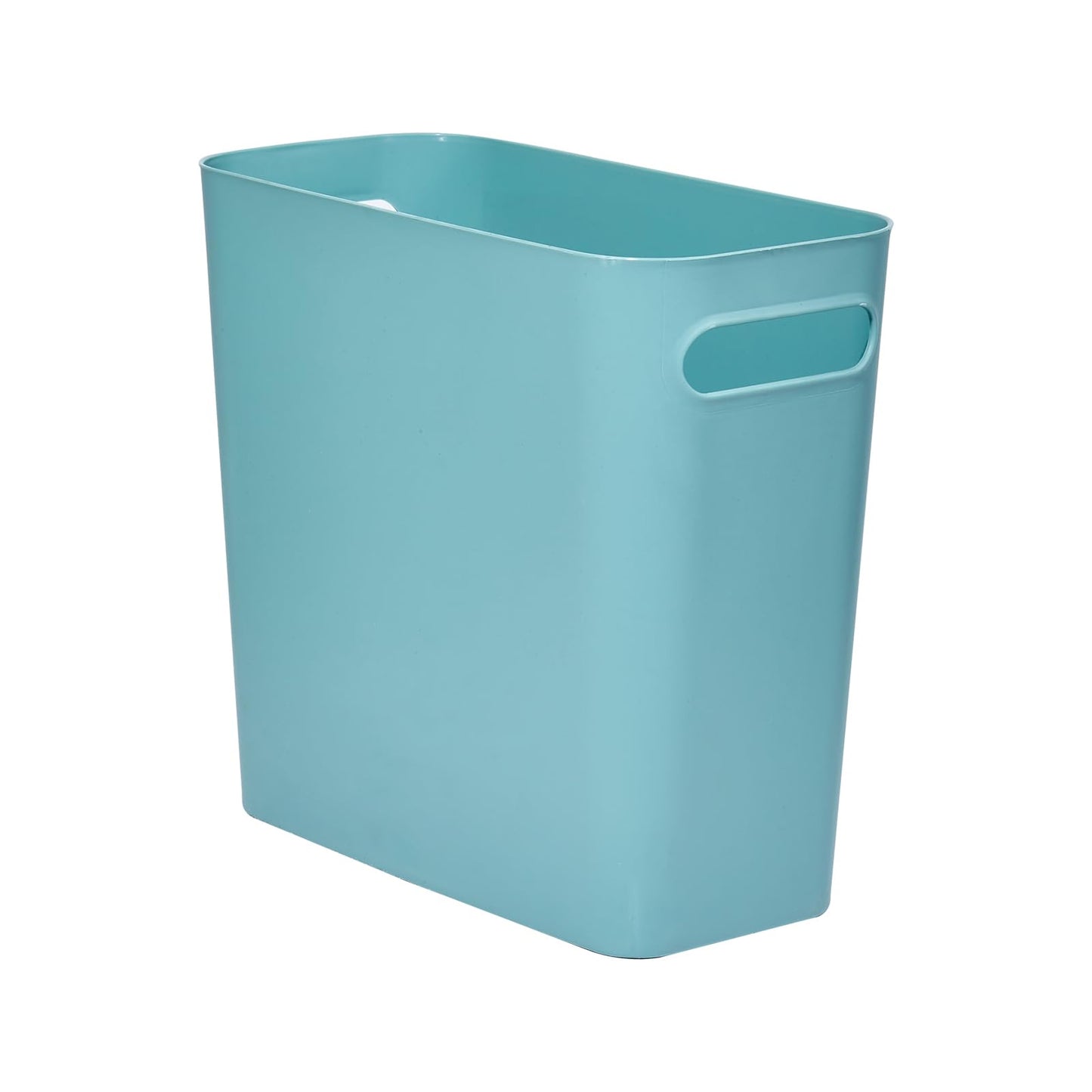 TEIUKAX Platic Trash Can - Small Waste basketbin - 1.8 Gallon- for Office,Home,Bathroom,Kitchen - Green