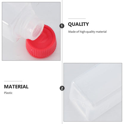 Cabilock Mini Seasoning Container 0.5 Oz Empty Condiment Bottles Food Grade Portable Sauce Dispenser for Kitchen Camping Picnic