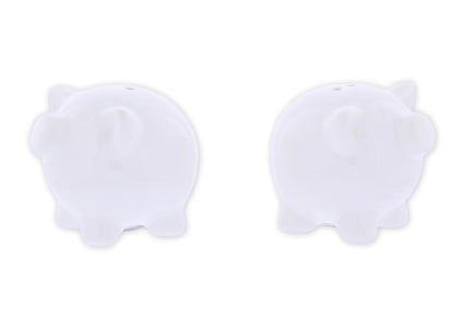 The Bridge Collection Farmhouse Pig Salt And Pepper Shakers