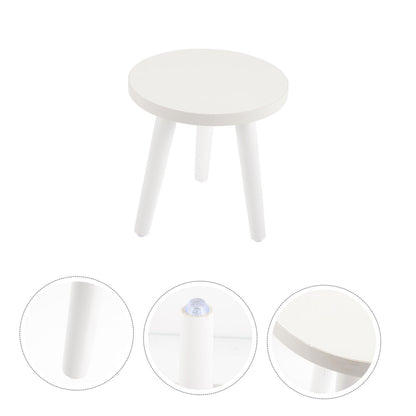 CIYODO Detachable Wood Plant Pot Stand Tall Round Plant Stand for Indoor Plants Mid Modern Design Versatile Plant Pot Holder for Home Decor