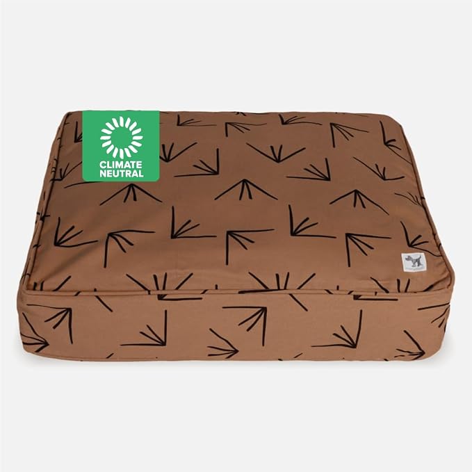 Molly Mutt Medium to Large Duvet Cover, Heat Waves, Brown with Black Accents, 27"x36"x5"