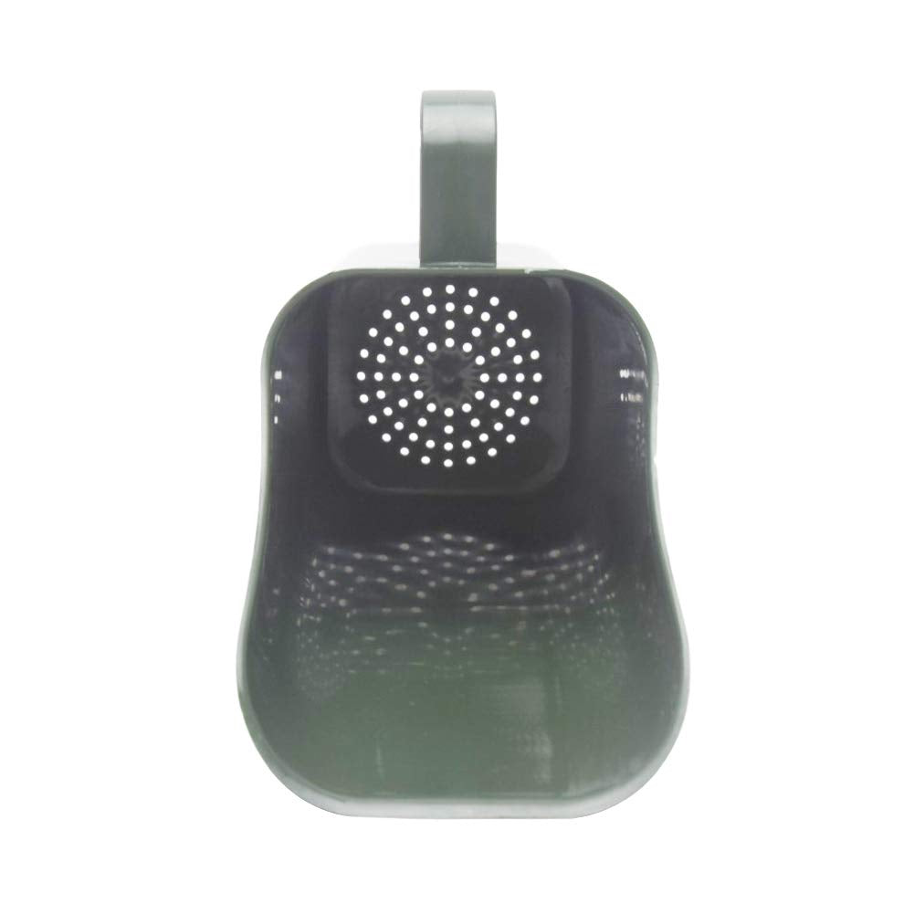 Garden Shovel,Green Scoop, Multifunctional Bucket Gardening Tool, Cultivation Shovel Spoons Digging Tool, Small Plastic Handy Garden Scoop for Soil, Compost, Plantings (Color:Army Green)