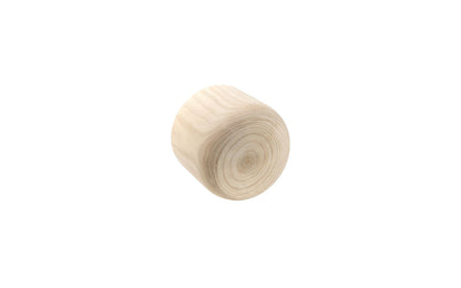 CYS EXCEL 8.25'' Natural Cylinder Planter Lightweight Natural Wood Cachepot for Indoor Plants, Succulents, Herbs, Home & Office Decor