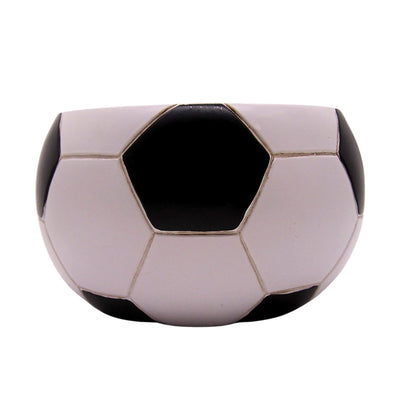 Wowser Soccer Ball Shaped Planter Pot, Home & Garden Decor, Sports Theme Planter, 6.5 Inches