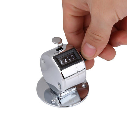 KooingTech 5 Pack Number Counter, Mechanical Counter, 4 Digit with Counter Clicker, Counting Clicker for Golf, Clicker Counter Handheld, Fish Counters for Fishing, Sports (5)