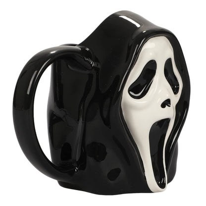 Bioworld Ghost Face 16 Oz Sculpted Ceramic Mug