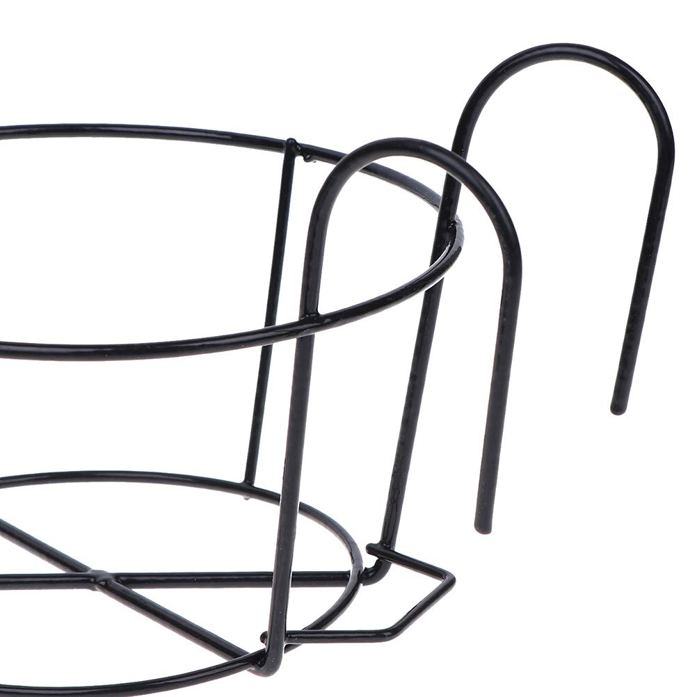 4 Pack Hanging Planters for Railings Rail Planter Hanging Baskets Flower Pot Holders Iron Plant Racks Metal Fence Planter Potted Stand Mounted Balcony Plant Baskets Container,Garden Steel Pots
