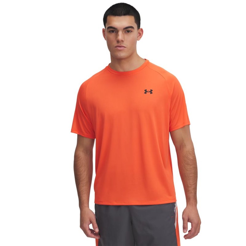 Under Armour Men's Tech 2.0 Short-Sleeve T-Shirt, (847) Fire / / Black, 5X-Large