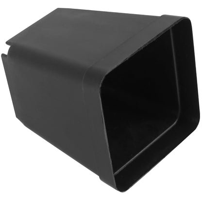 HAKZEON 120 PCS 3.15 Inch Plastic Nursery Pot, Square Plant Pot with Drainage Holes, Small Plant Flower Starting Pots, Balck Deep Starter Container for Flower Planter Seedlings, Succulents