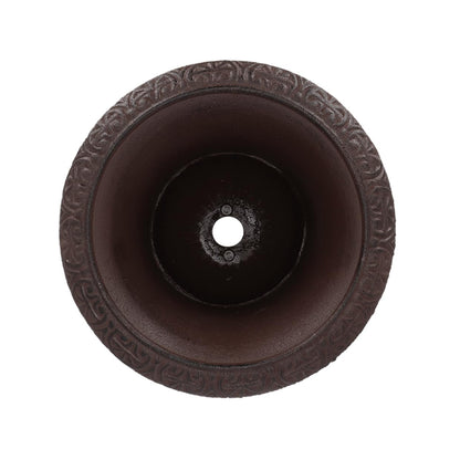 Esschert Design XH61-AR Large French Urn, 12" Diameter, Cast Iron, Decorative