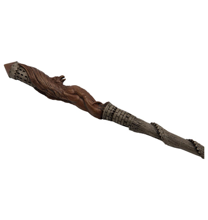 Harry Potter Griffin Stairwell Wand Collection - Hogwarts Grand Staircase Gargoyle Inspired - Display Box - Ideal for Fans & Collectors - Not a Toy