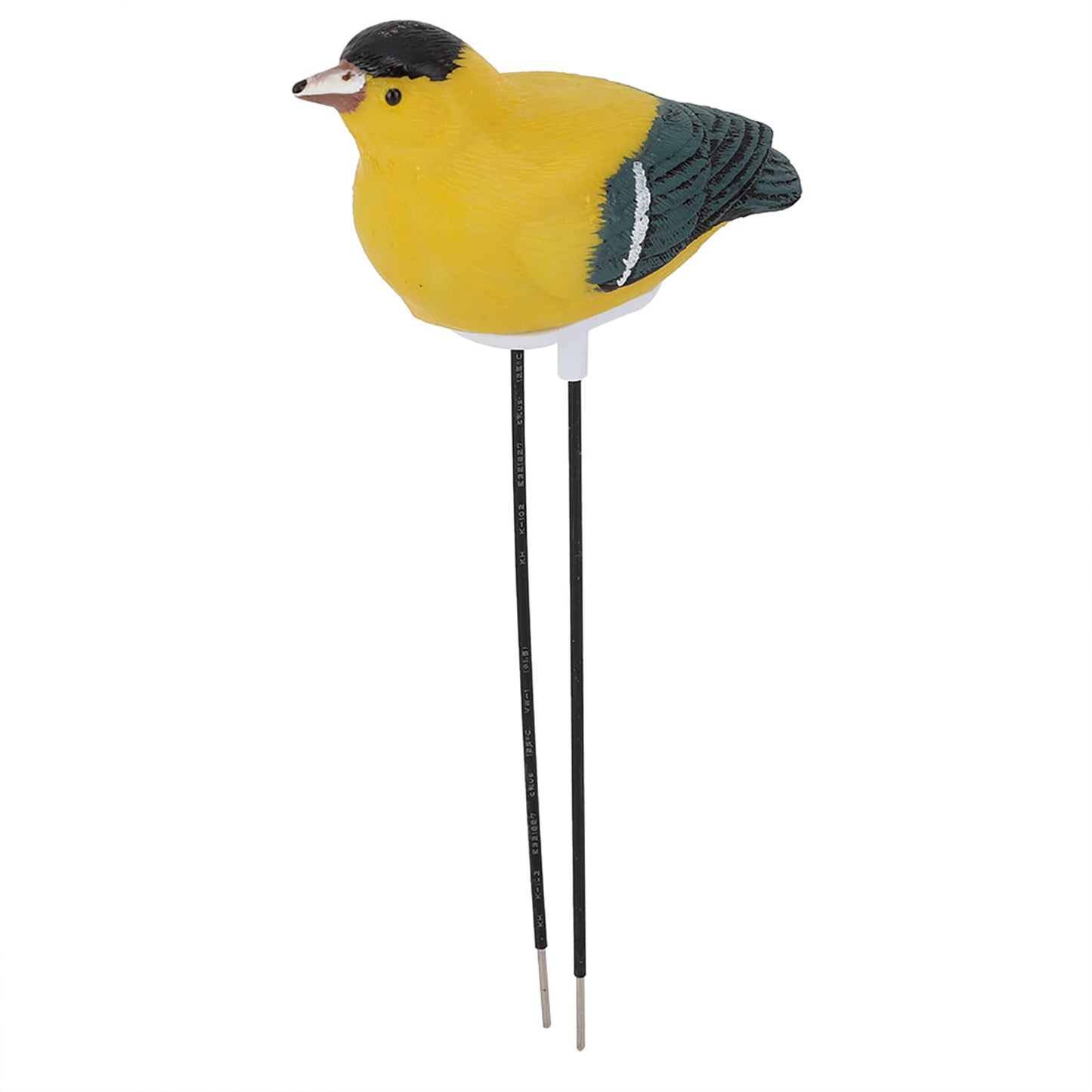 Haofy Bird Shape Soil Meter Plant Hygrometer Sensor with Water Warning Alert (Yellow)