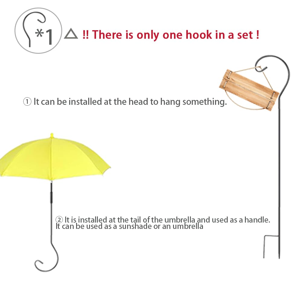Vorriop Upgraded 6pcs Plant Umbrellas for Outdoor Plants，Garden Beds Shade，Adjustable Height Provides Shade for Potted to Protect Their Flowers from Intense Sunlight and Rain