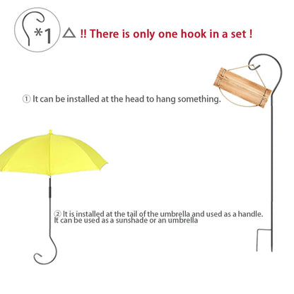 Vorriop Upgraded 6pcs Plant Umbrellas for Outdoor Plants，Garden Beds Shade，Adjustable Height Provides Shade for Potted to Protect Their Flowers from Intense Sunlight and Rain