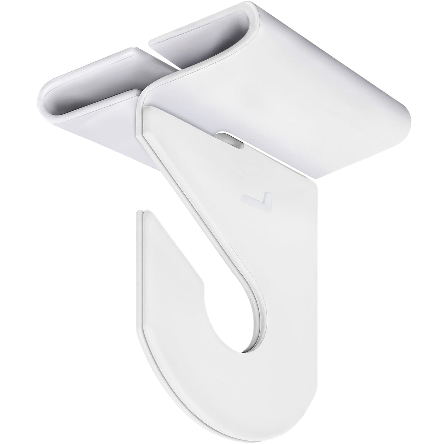 Wakhow 20 Pairs Drop Ceiling Hooks for Hanging, Suspended Track Ceiling Tile Clips, Ceiling Grid Hangers for Decorations from Classroom, Office, Home, Wedding, Hold Up to 20 lbs, 1" W X 1½" H