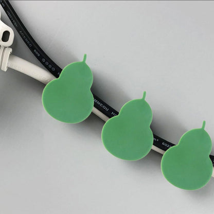 100/150/300 PCS Plant Climbing Wall Fixture Clips, Plant Support Clips Secured Plastic Plant Clips, Reusable Garden Vine Fixing Clips for Climbing Plants Indoor Outdoor Decor (150, Green Gourd)
