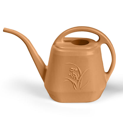 ZXJ Strength Plant Watering Can - for Indoor and Outdoor Home Garden Plants - with Long Spout - Copper Color - 1/2 Gallon