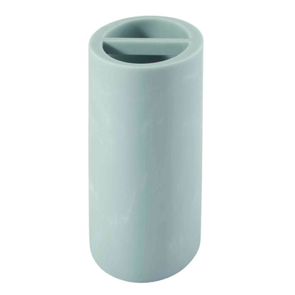 Nicole Miller - Toothbrush Holder, Resin Countertop Accessories, Dorm Room Essentials (Kendall Collection, Oasis)