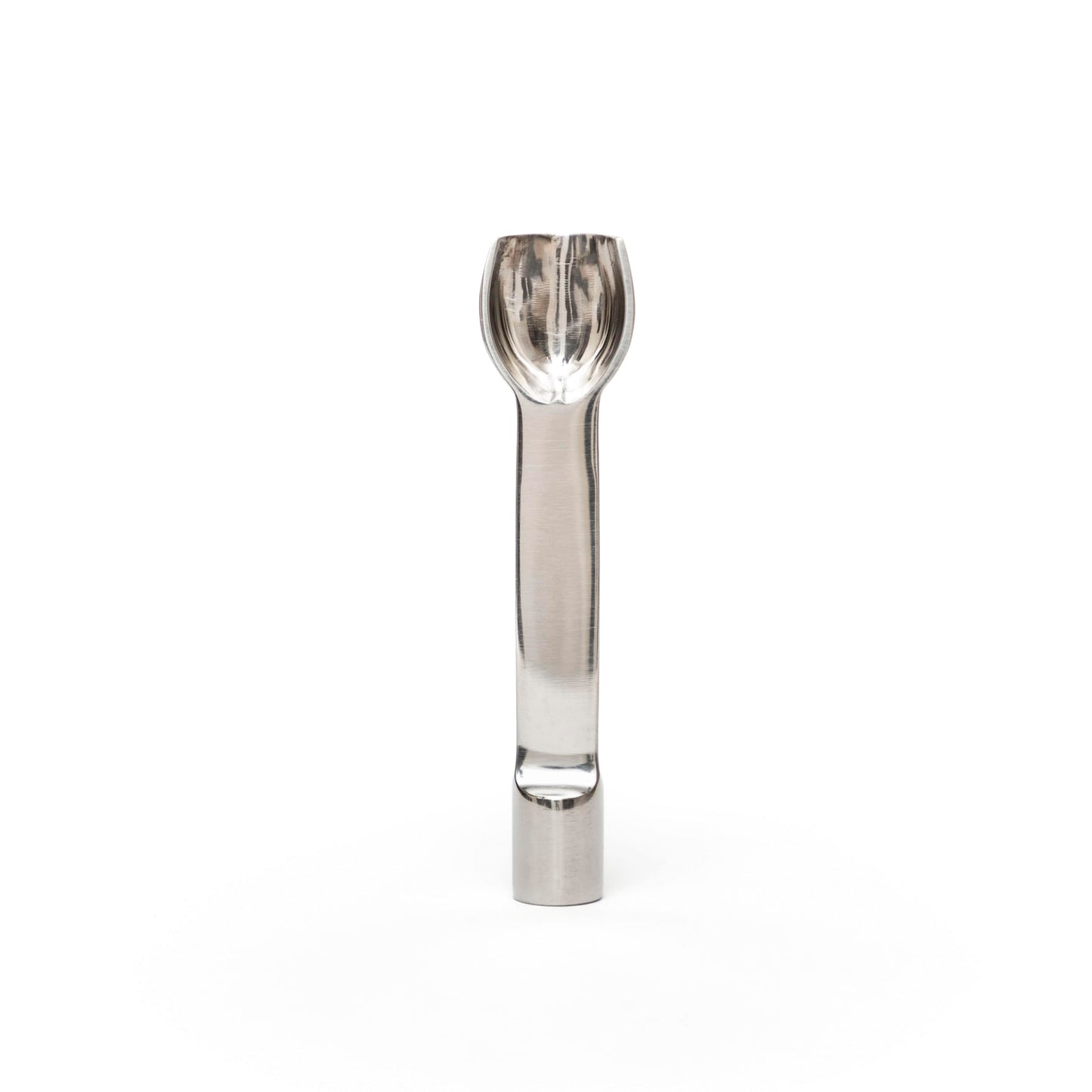 Mini Stainless Steel Scoop and Tamp Tool for Dry Herbs Spices Powder Salt Glitter by Brocoli