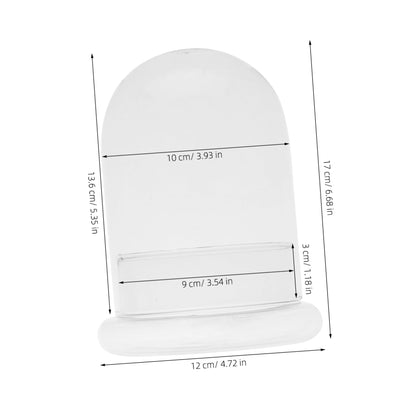 FONDOTIN Glass Terrarium Display Dome Moss Bottle for Plants Design with Opening for DIY Micro Landscapes and Home Decor