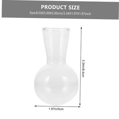 IWOWHERO Unique Plant Terrarium Creative Glass Vase Bulb for Decorative Home Office