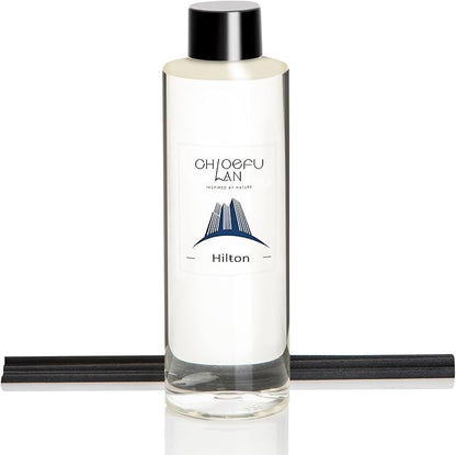 Luxury Hotels Scented Oil Diffuser Refill 6.76 fl oz Natural Essential Oil, Ideal for Living Rooms, Bedrooms, Hotels, or Offices