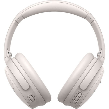 Bose QuietComfort 45 Wireless Bluetooth Noise Cancelling Headphones, Over-Ear Headphones with Microphone, Personalized Noise Cancellation and Sound, White Smoke