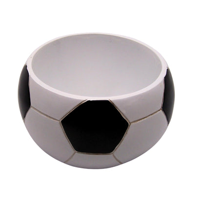 Wowser Soccer Ball Shaped Planter Pot, Home & Garden Decor, Sports Theme Planter, 6.5 Inches