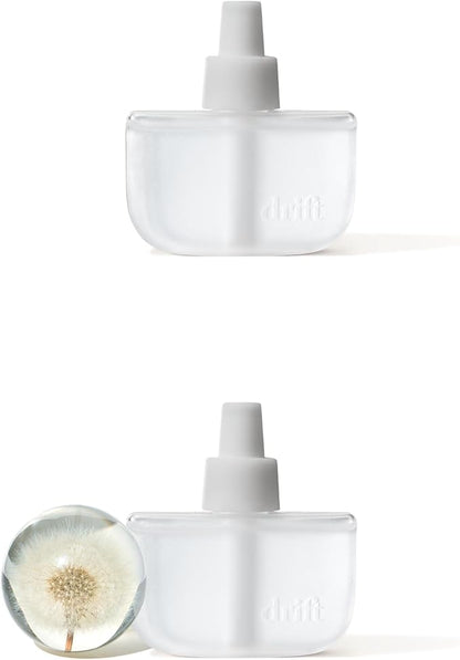 Drift Home Scent Diffuser Refills in Open Air (2 Refills) - Adjustable and Long Lasting Diffuser Aroma - Clean Ingredients, Pet Safe