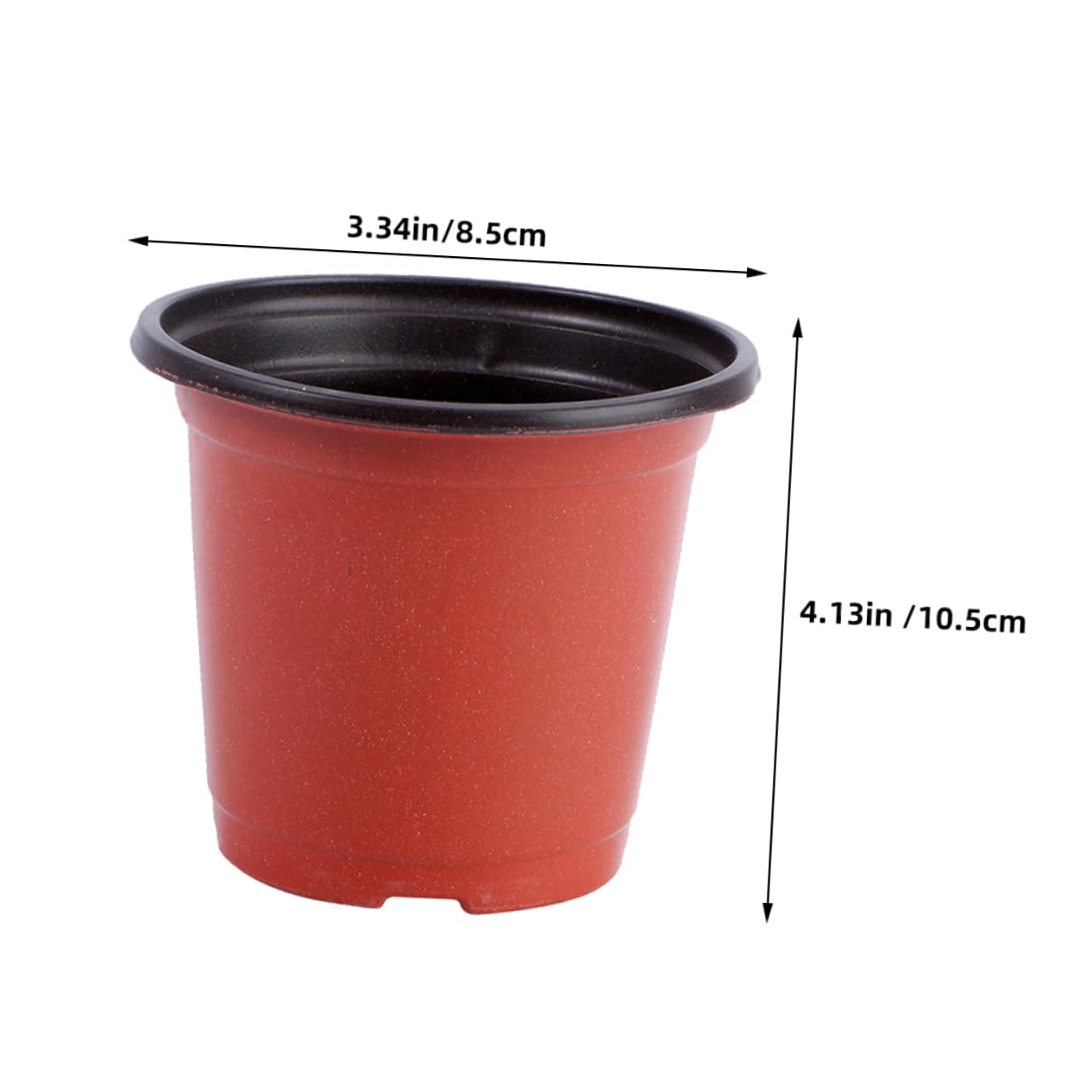 Toddmomy 240pcs Pots Drainage Easy Use Planter Containers for Strawberry Cuttings and Indoor Gardening