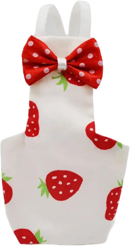 Bird Flight Suits Diapers for Monk Parakeets, Conures, Lovebirds, Cockatiels Flight Suits, Parrot Clothes, Bird Training Nappy Suit Liners Clothes (Medium,Red)