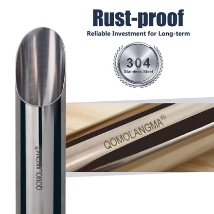 Small Stainless Bonsai Soil Scoop - Garden Handle Scooper for Transplanting, Potting, Digging & Plant Care, Gardening Trowel Tool for Long-Term, Plant Lover Gifts for Women Gardener/ 1 Pcs